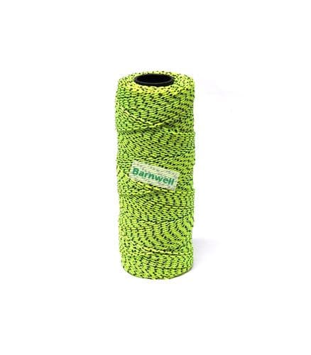 Barnwell Braided Nylon Yellow/Black 500ft 150m Builders Line