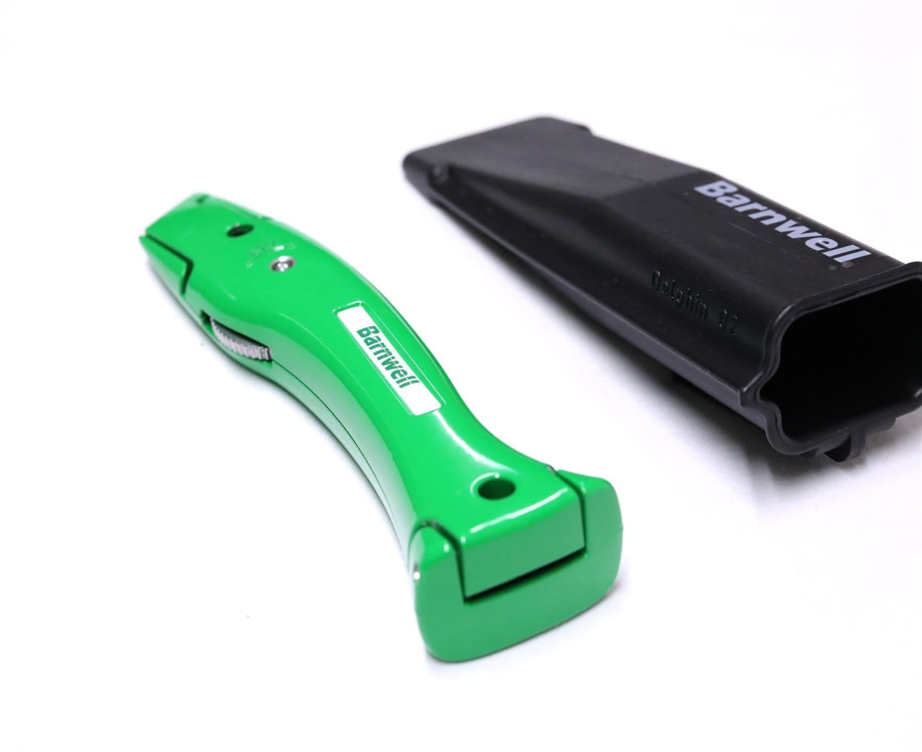 Un set di 2 x Nero Delphin HANDLE Dolphin Carpet Fitter