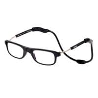 Loopies Black Magnetic Reading Glasses