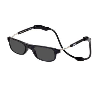 Loopies Black Photochromic Magnetic Reading Glasses