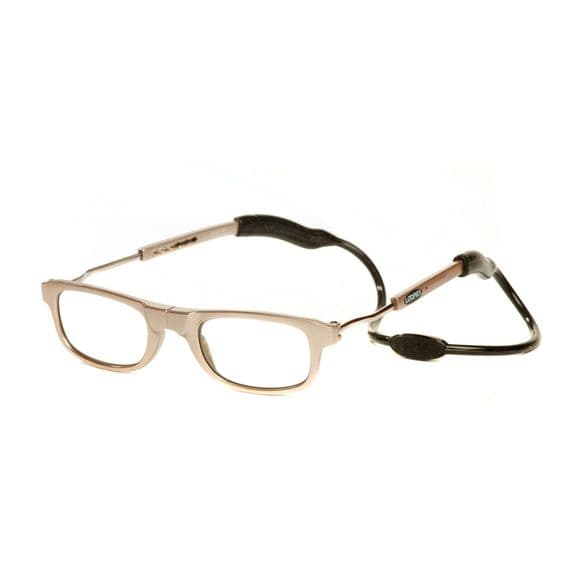 Loopies Gold Photochromic Magnetic Reading Glasses