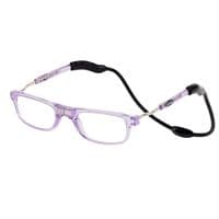 Loopies Purple Photochromic Magnetic Reading Glasses