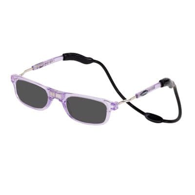 Loopies Purple Photochromic Magnetic Reading Glasses