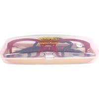 Loopies Red Photochromic Magnetic Reading Glasses