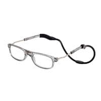 Loopies Transparent Grey Magnetic Reading Glasses