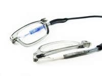 Loopies Transparent Grey Magnetic Reading Glasses