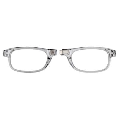 Loopies Transparent Grey Magnetic Reading Glasses