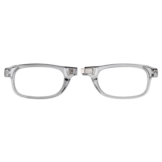 Loopies Transparent Grey Magnetic Reading Glasses