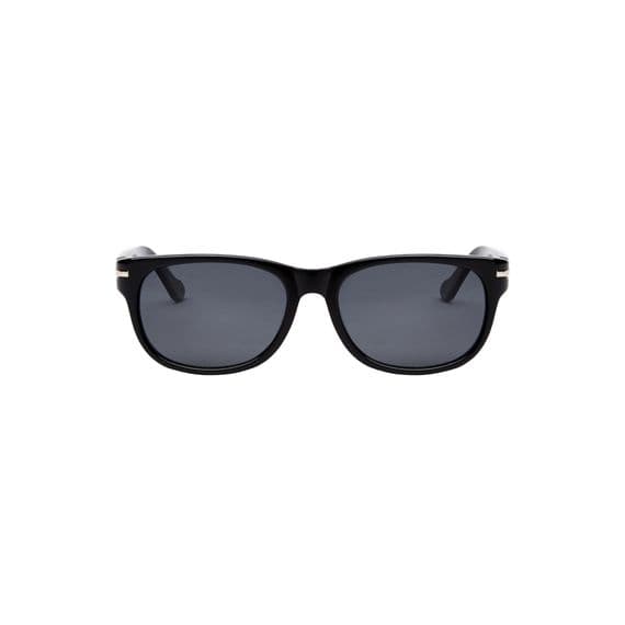 Loopies Wayfarer Polarized Folding Sunglasses in Black