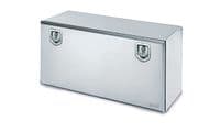 Bawer L1000 x H300 x D600mm Stainless Steel Toolbox - Matt Finish with S/S Lock