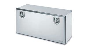 Bawer L1000 x H300 x D600mm Stainless Steel Toolbox - Matt Finish with S/S Lock