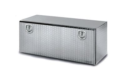 Bawer L1200 x H500 x D500mm Stainless Steel toolbox - Flowered Finish with S/S Locks