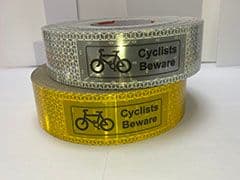 Orafol ECE 104 White Reflective Tape - CYCLISTS BEWARE