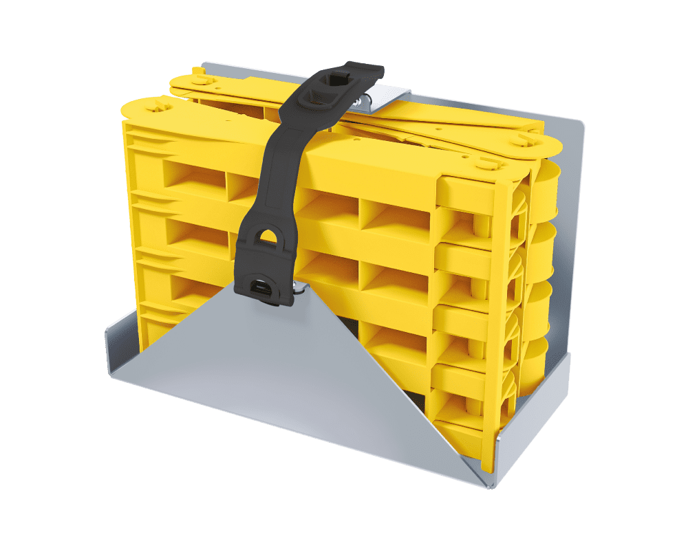 Origamy Magnelis BOX Type Wheel Chock Holder