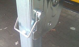 Sideguard Leg Securing Pin