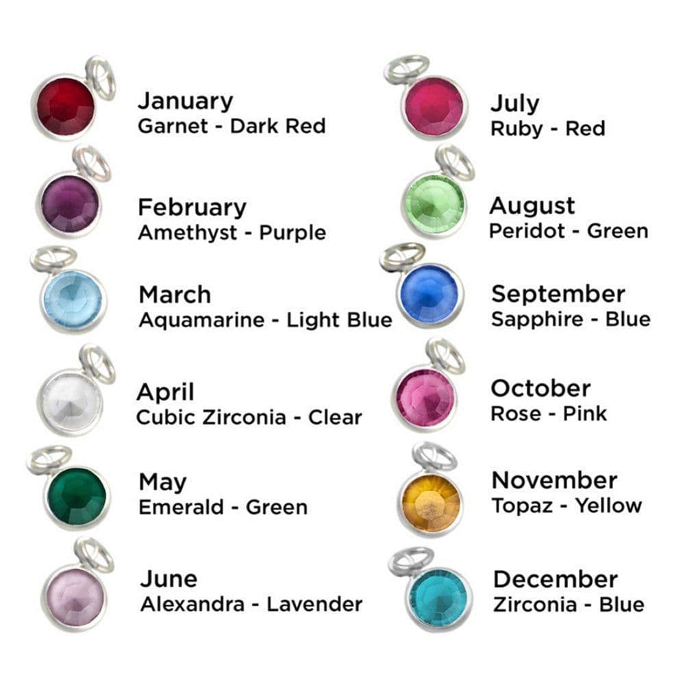 Birthstone Necklace June 15 Birthstone Color For December January