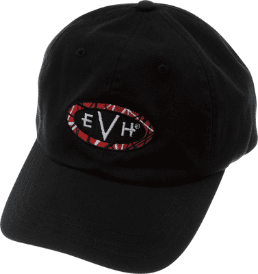 EVH baseball hat in black with Logo