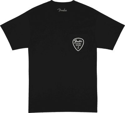 Fender pick patch pocket tees