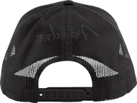 Fender Silver Logo Baseball Style Snapback Hat Black
