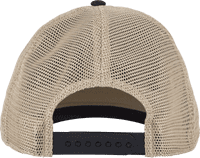 Fender Transition Logo Patch Hat, Black/Stone, Worn Look Peak, One Size