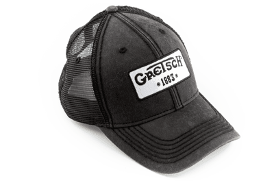 Gretsch Trucker Hat 1883 Logo, Black