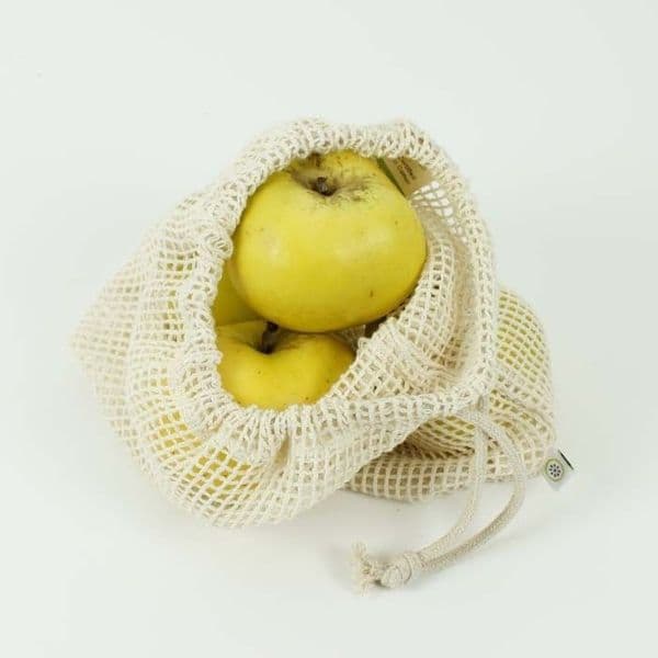 A Slice of Green Medium Mesh Produce Bag