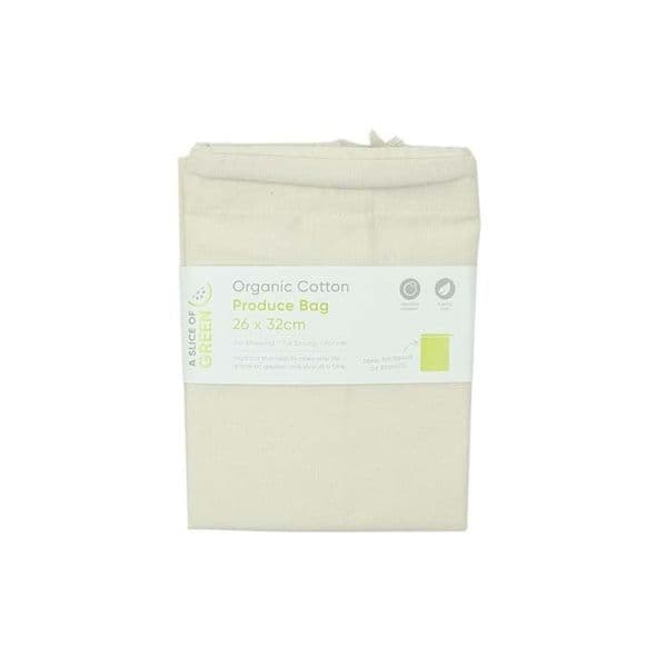 A Slice of Green Medium Produce Bag