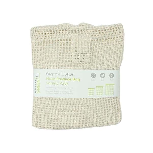 A Slice of Green Mesh Produce Bag Variety Pack