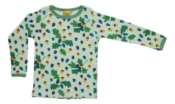 Duns Acorns Green Long Sleeve Top