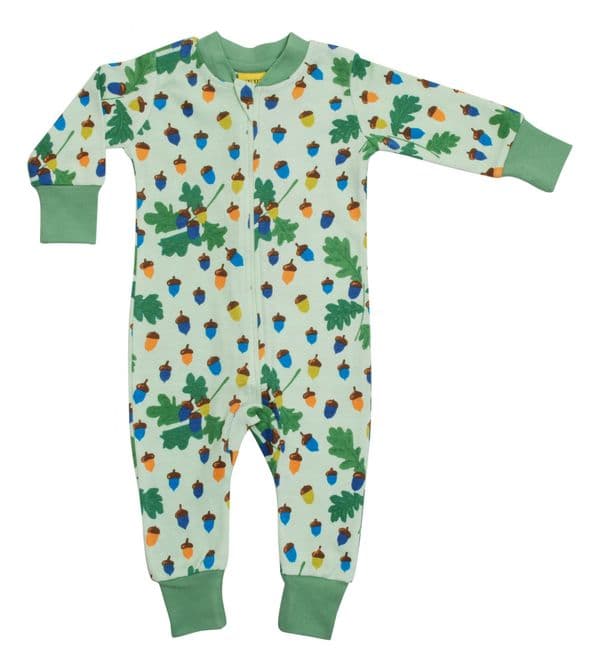 Duns Acorns Green Zip Suit