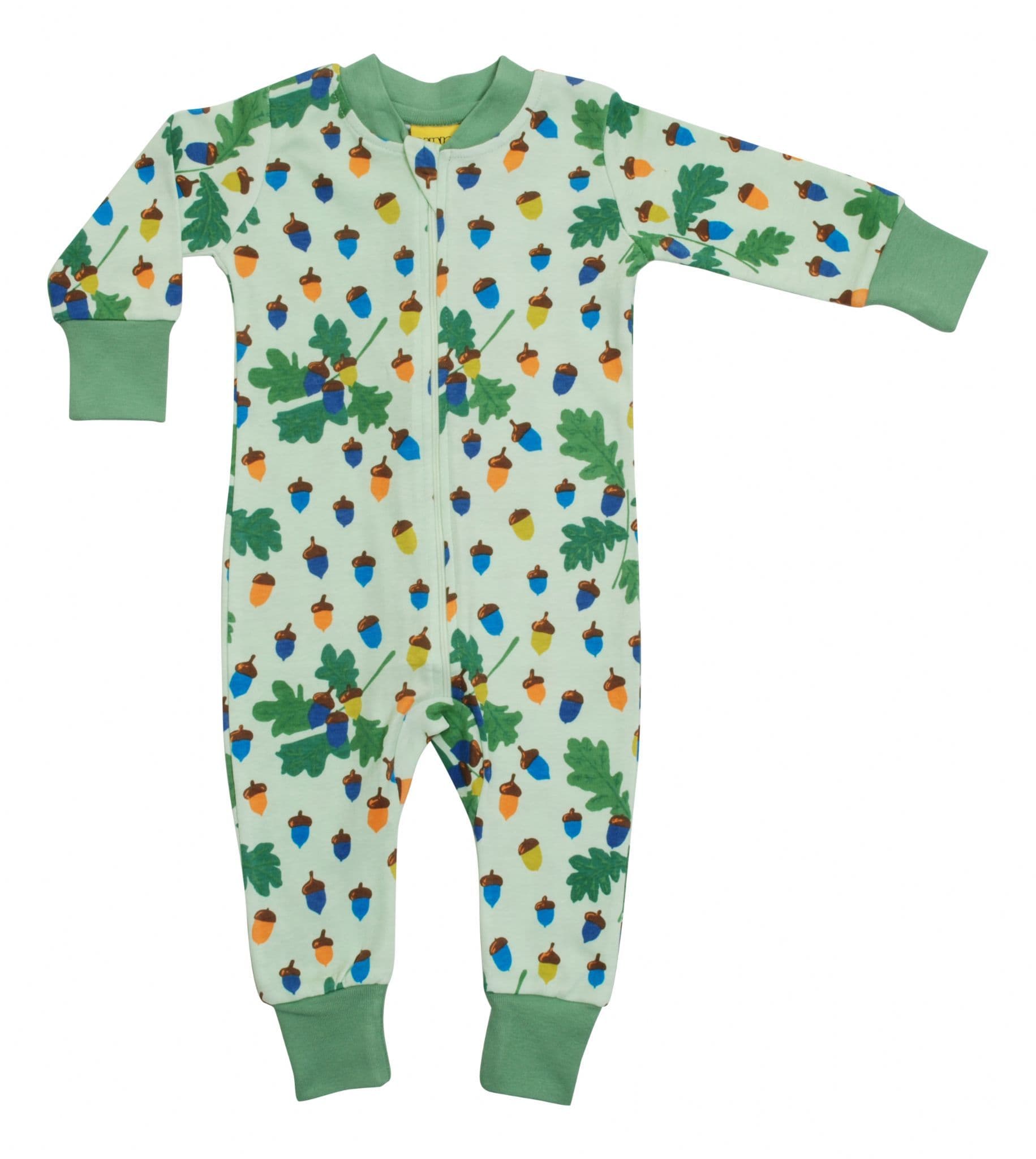 Duns Acorns Green Zip Suit