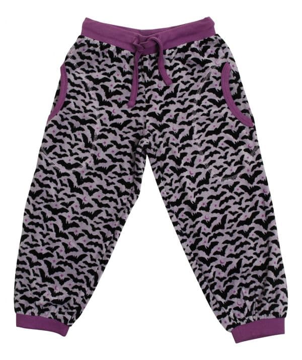 Duns Bats Amethyst Orchid Velour Trousers