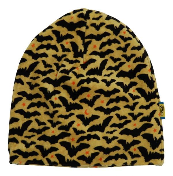 Duns Bats Apricot Velour Beanie Hat