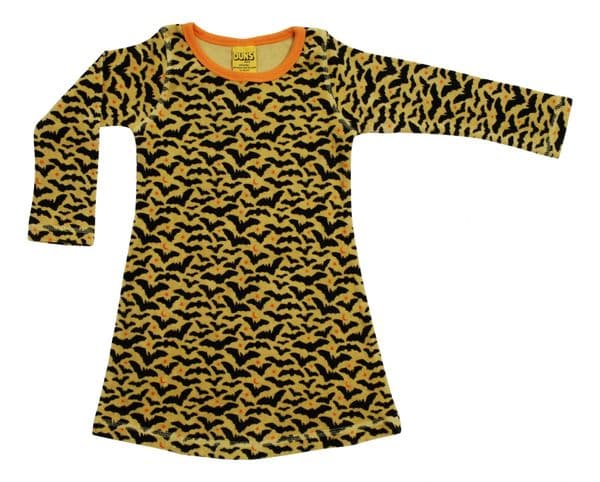 Duns Bats Apricot Velour Dress