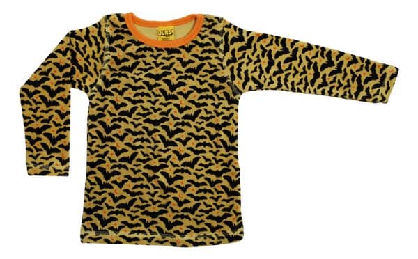 Duns Bats Apricot Velour Top