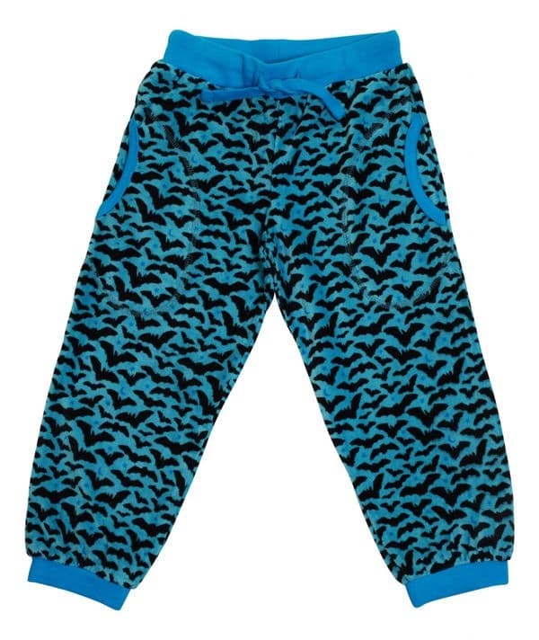 Duns Bats Blue Velour Trousers