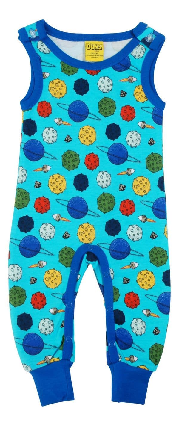 Duns Blue Planets Dungarees