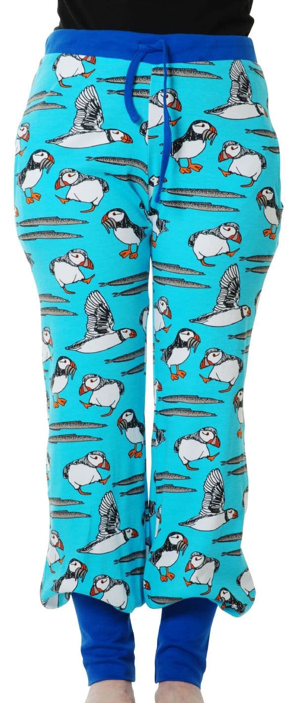 Duns Blue Puffin Adult Baggy Pants