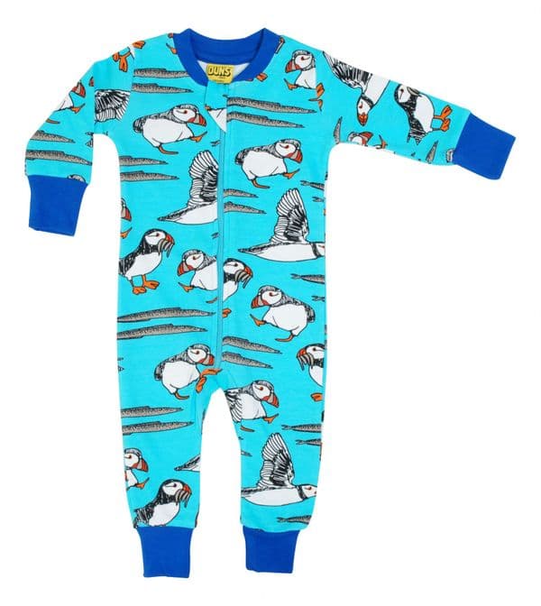 Duns Blue Puffin Zip Suit