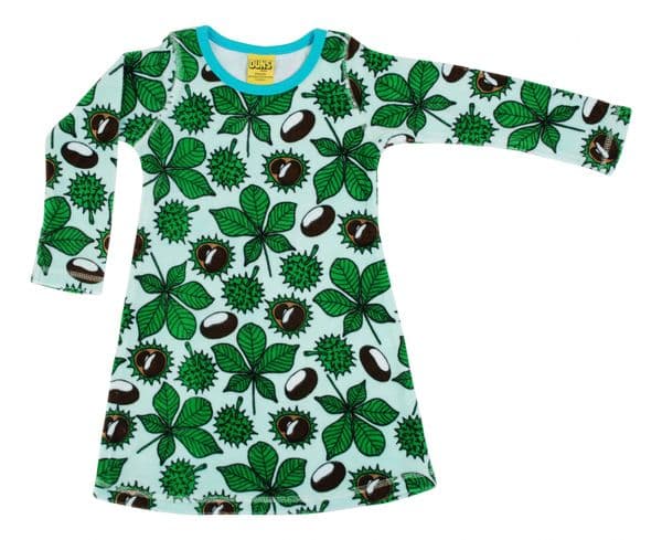 Duns Chestnut Velour Dress