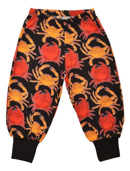 Duns Crab Black Baggy Pants