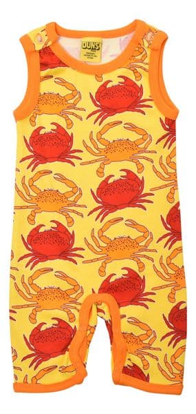 Duns Crab Yellow Summer Dungarees