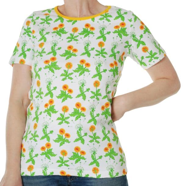 Duns Dandelion Adult Short Sleeve Top