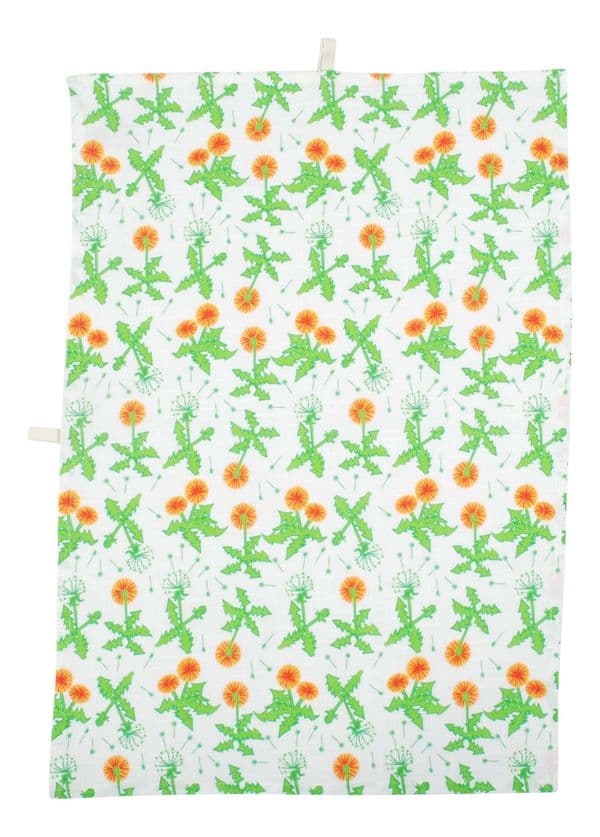 Duns Dandelion Kitchen Tea Towel