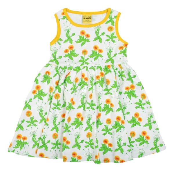 Duns Dandelion Sleeveless Gather Dress