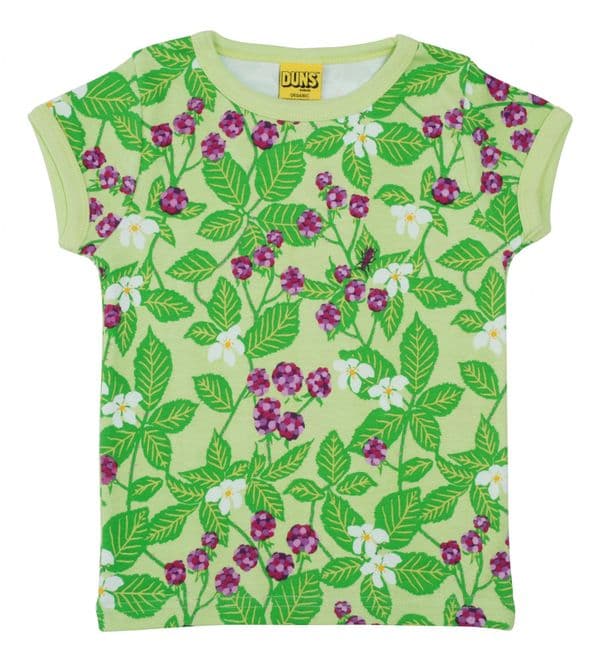 Duns Dewberry Green Short Sleeve Top