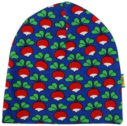 Duns Double Layer Hat Radish Blue