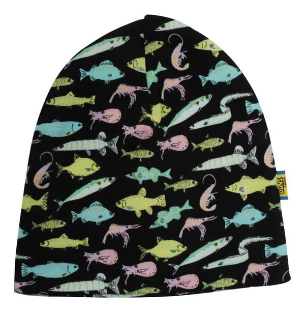 Duns Fish Black Beanie Hat