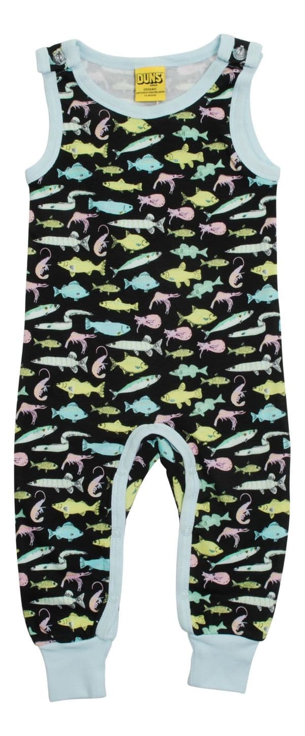 Duns Fish Black Dungarees