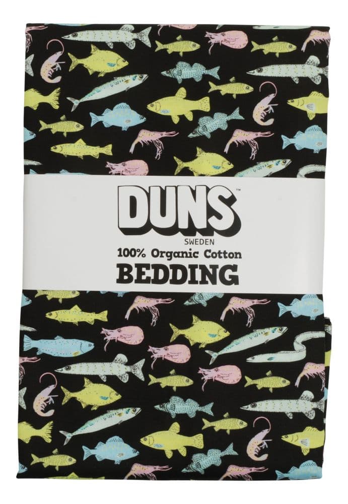 Duns Fish Black NZ Adult Bedding